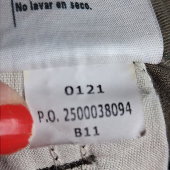 Carhartt Men's 40 x 32 Army Green "Relaxed Fit" Cargo Workwear Cotton Pants - Picture 6 of 6